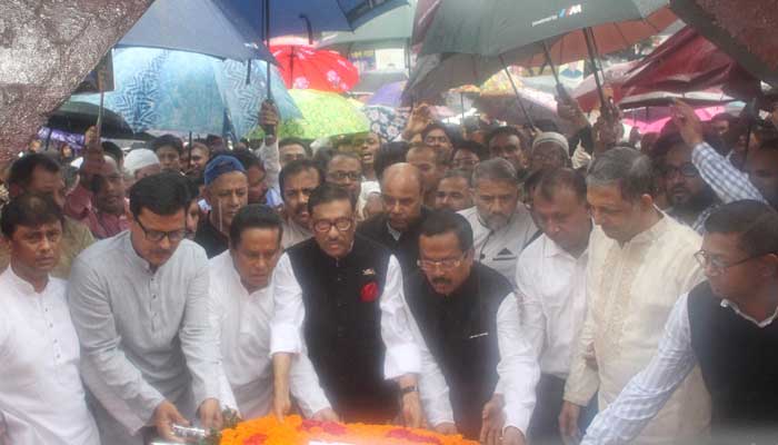 শহীদ নূর হোসেনের প্রতি বিভিন্ন সংগঠনের শ্রদ্ধা
