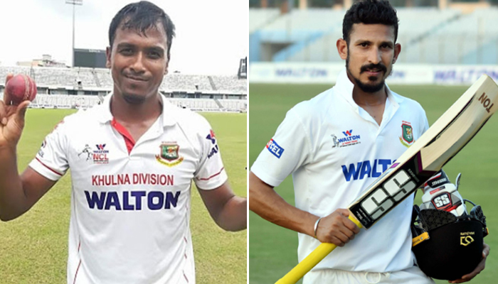 নাসিরের সেঞ্চুরি, সাত উইকেট রুবেলের