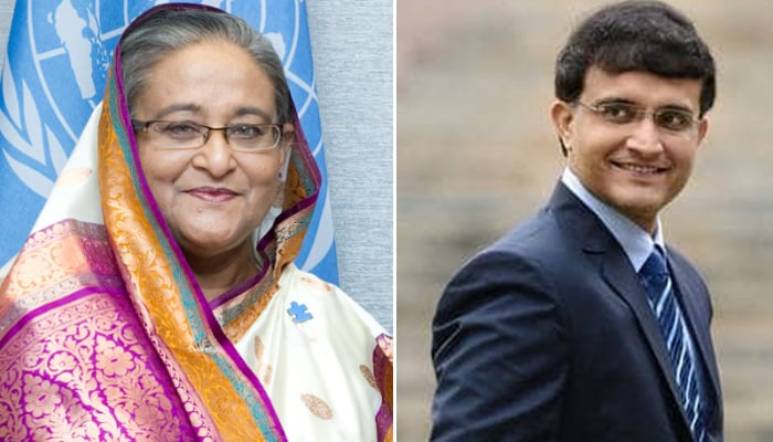 শেখ হাসিনাকে বিশেষ স্মারক দেবেন গাঙ্গুলি