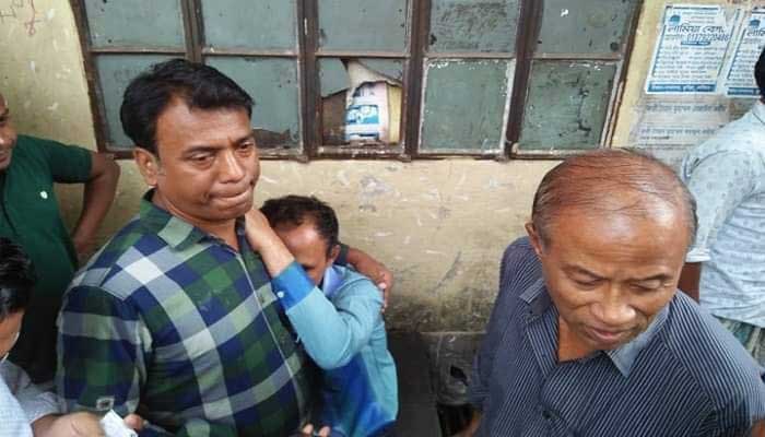 বিস্ফোরণে উড়ে আসা দেয়াল কেড়ে নিল প্রাণ