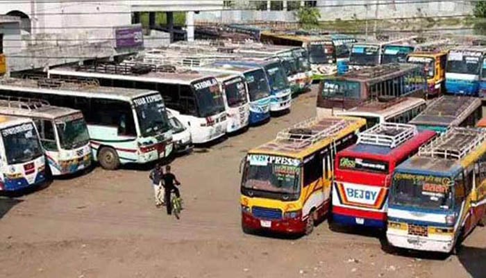 বরিশালে বাস শ্রমিকদের ধর্মঘট প্রত্যাহার