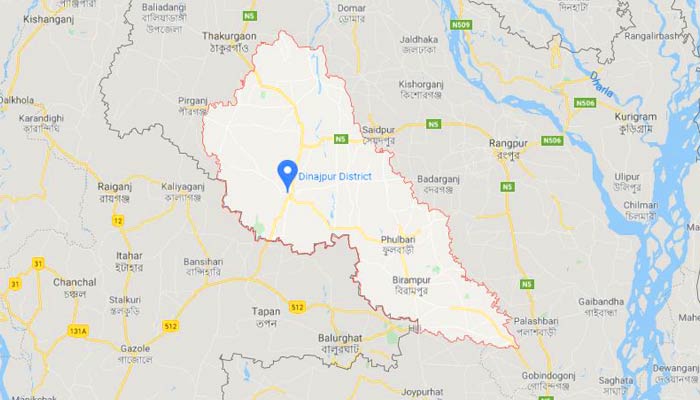 দিনাজপুরে ট্রাক-মোটরসাইকেল সংঘর্ষে নিহত ২