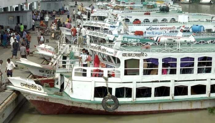 সোমবার সকাল ৬টা থেকে লঞ্চ চলাচল শুরু
