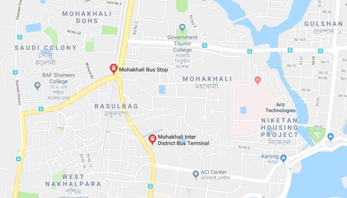 মহাখালীতে সড়ক দুর্ঘটনায় যুবক নিহত