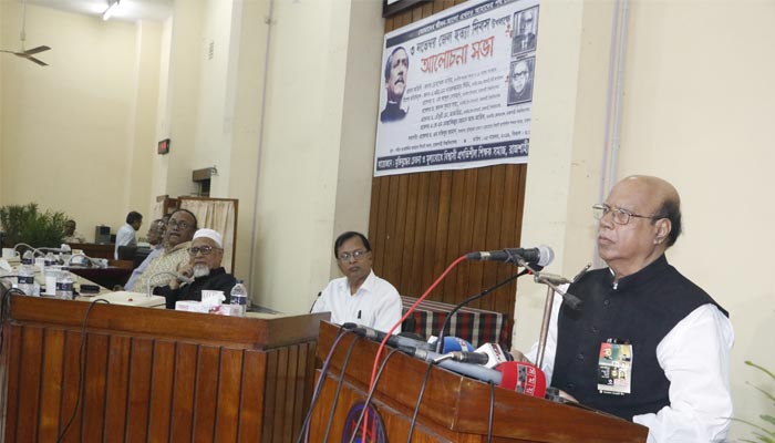 জাতীয় চার নেতা হত্যা ষড়যন্ত্রকারীদের চিহ্নিতে কমিশনের দাবি নাসিমের