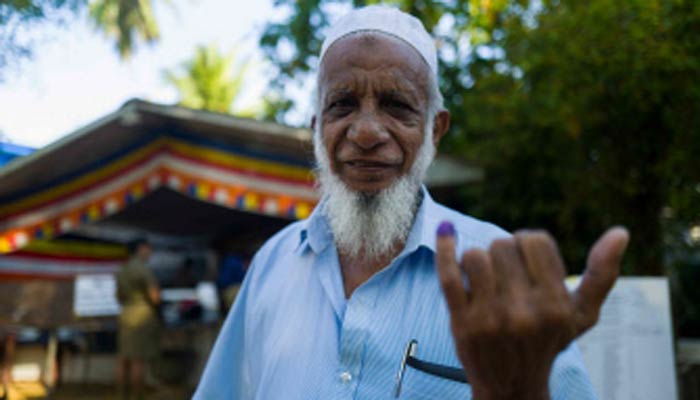 শ্রীলংকায় প্রেসিডেন্ট নির্বাচনে ভোটগ্রহণ চলছে
