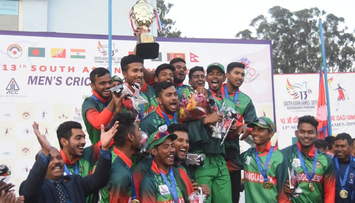 শ্রীলংকাকে হারিয়ে স্বর্ণ জিতল বাংলাদেশ