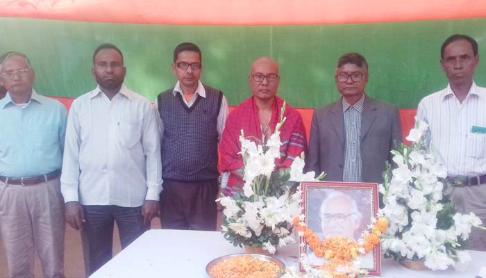 শিক্ষক ও সাহিত্যিক সুধাংশু নাথ মণ্ডলের শ্রাদ্ধ অনুষ্ঠিত