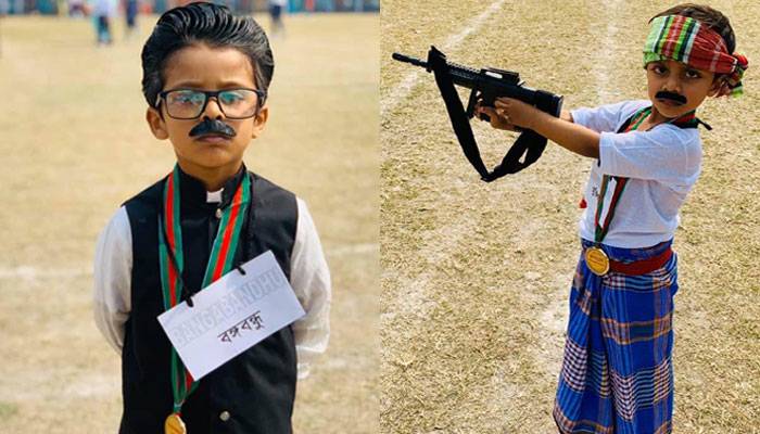 স্কুলের ক্রীড়া প্রতিযোগিতায় বঙ্গবন্ধু ও মুক্তিযুদ্ধ