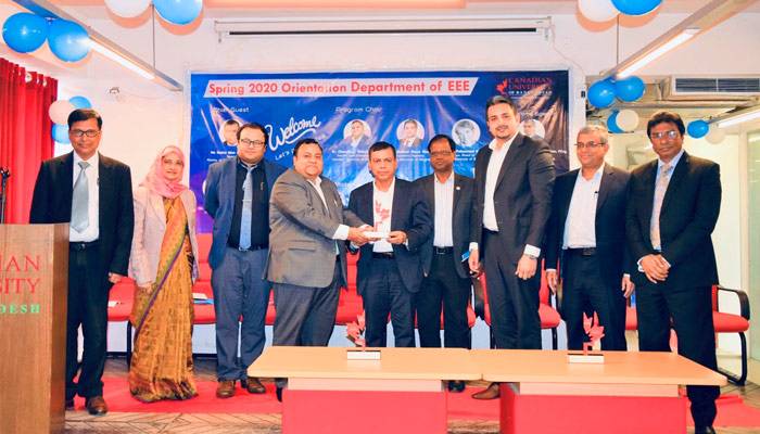 কানাডিয়ান ইউনিভার্সিটিতে ‘ইইই’ ডিপার্টমেন্টের ওরিয়েন্টেশন অনুষ্ঠিত