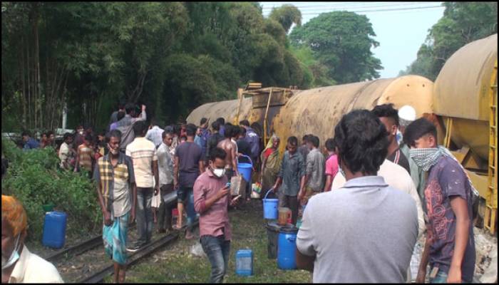 ১৩ ঘণ্টা পর সিলেটের সঙ্গে ট্রেন চালু