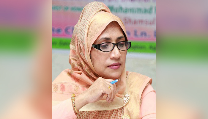 প্রকাশিত সংবাদের প্রতিবাদ এমপি ফাতেমা নাজমার
