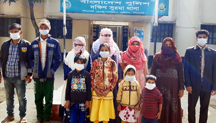 সিলেটে আটক আরও ১১ রোহিঙ্গাকে ক্যাম্পে ফেরত