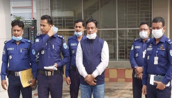 কম্পিউটার চুরির ঘটনায় বহিষ্কৃত যুবলীগ নেতা গ্রেপ্তার