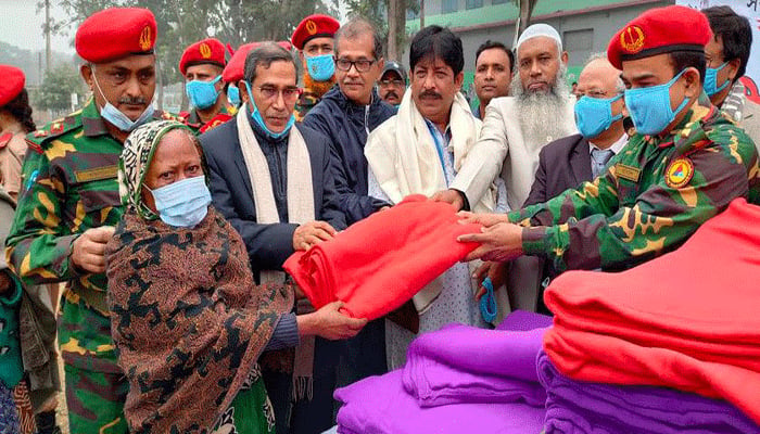 মুজিববর্ষে ফরিদপুরে বিএনসিসির সেবা কার্যক্রম