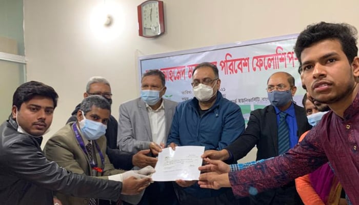 আবু আহমেদ মজুমদার পরিবেশ ফেলোশিপ পেল স্টামফোর্ড সাংবাদিক ফোরাম