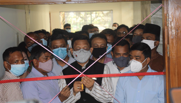 চসিকের ৫০ শয্যার আইসোলেশন সেন্টার উদ্বোধন