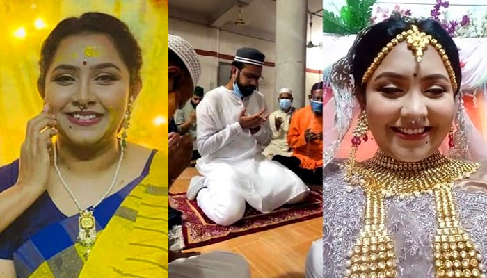 অভিনেত্রী প্রসূন আজাদের বিয়ে হলো মসজিদে