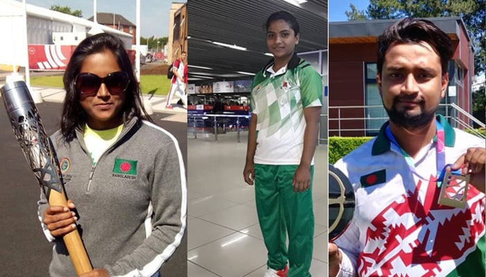 শেখ কামাল ক্রীড়া পুরস্কার পেলেন মাবিয়া-শিলা-রোমান