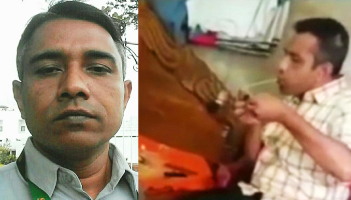 ব্রাহ্মণবাড়িয়ায় এলজিইডির প্রকৌশলীর ইয়াবা সেবনের ভিডিও ফেসবুকে
