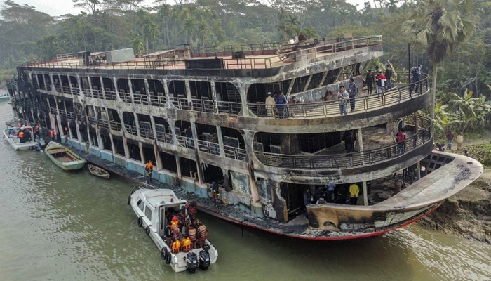 আগুনের ঘটনা শতভাগ নাশকতা, দাবি লঞ্চ মালিকের