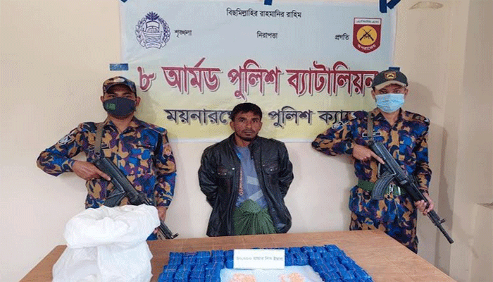 ৬০ হাজার পিস ইয়াবাসহ রোহিঙ্গা গ্রেপ্তার