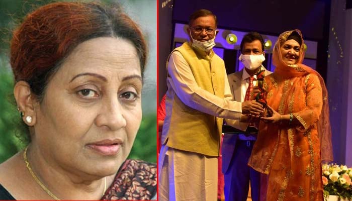 মস্তিষ্কে রক্তক্ষরণ, আনোয়ারা এলেন না সম্মাননা নিলেন মুক্তি