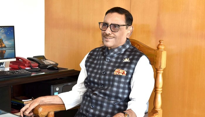 আয়নায় বিএনপি নেতাদের চেহারা দেখতে বললেন ওবায়দুল কাদের