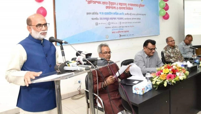 এখন মানুষ চাইলে তিন বেলাও মাংস খেতে পারে: প্রাণিসম্পদমন্ত্রী
