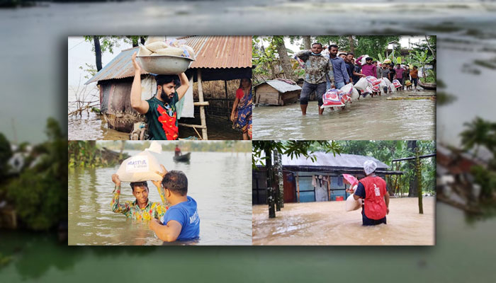 দুঃখগাথা ছাপিয়ে মানবতার জয়গান
