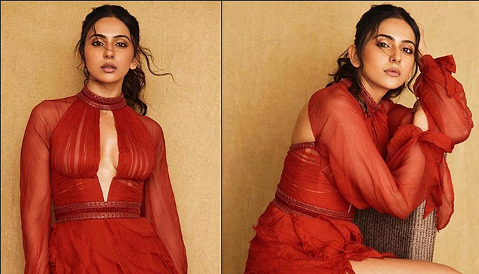 ‘পাসুরি’র তালে নাচলেন রাকুল, চোখ ফেরাতে পারছেন না নেটিজেনরা