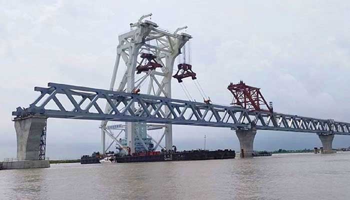 পদ্মা সেতুতে মোট স্প্যান