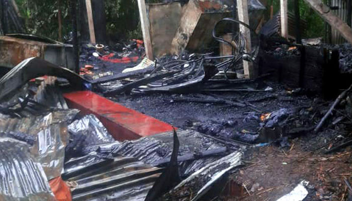 ভাইয়ের বাড়িতে বেড়াতে এসে আগুনে পুড়ে প্রাণ গেল বৃদ্ধার