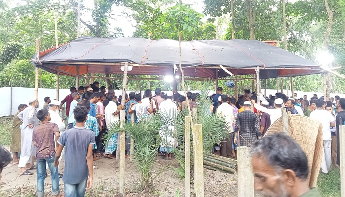 দুই ছেলের পাশে সমাহিত হলেন ফজলে রাব্বী মিয়া