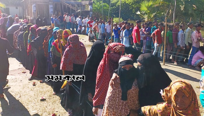 ৭ পৌরসভা ও ৬৪ ইউপিতে ভোট গ্রহণ চলছে