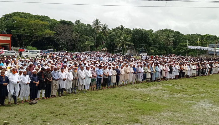 সৈয়দা সাজেদা চৌধুরীর প্রথম জানাজা সম্পন্ন