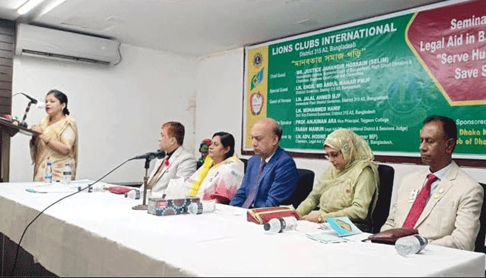 দুস্থ মানুষের কাছে লিগ্যাল এইডের খবর পৌঁছানোর আহবান