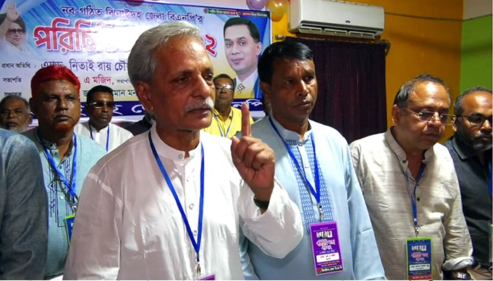 লাঠির জবাব লাঠি দিয়ে দেওয়া হবে: নিতাই রায় চৌধুরী