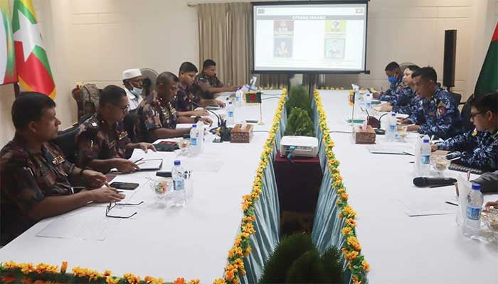 বিজিবির সঙ্গে ৫ ঘণ্টা বৈঠক করে গেলো মিয়ানমারের বিজিপি