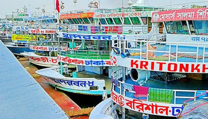 বরিশালে এবার দু'দিন লঞ্চ বন্ধের নির্দেশ