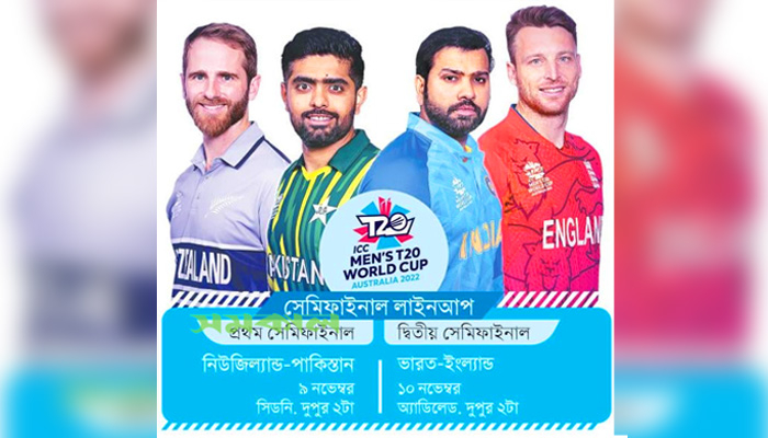 সেমিফাইনাল ফাইনালে ন্যূনতম ১০ ওভারের ইনিংস