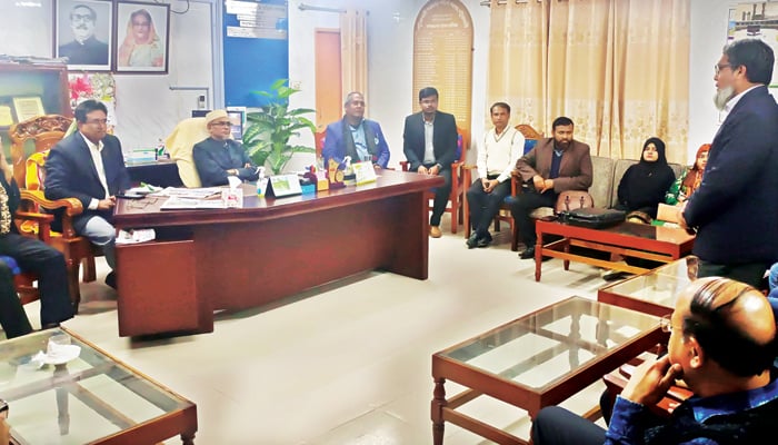জীববিজ্ঞান উৎসবের প্র্রস্তুতি