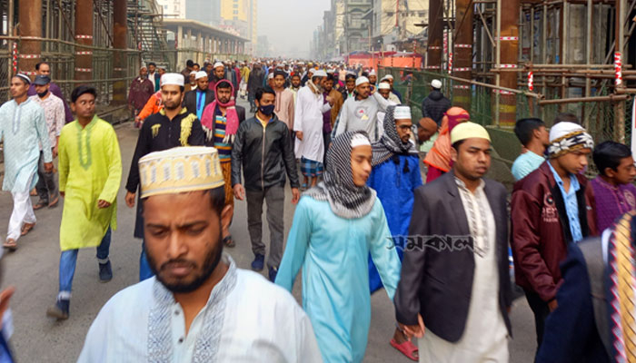 বিশ্ব ইজতেমা: আজ প্রথম পর্বের আখেরি মোনাজাত