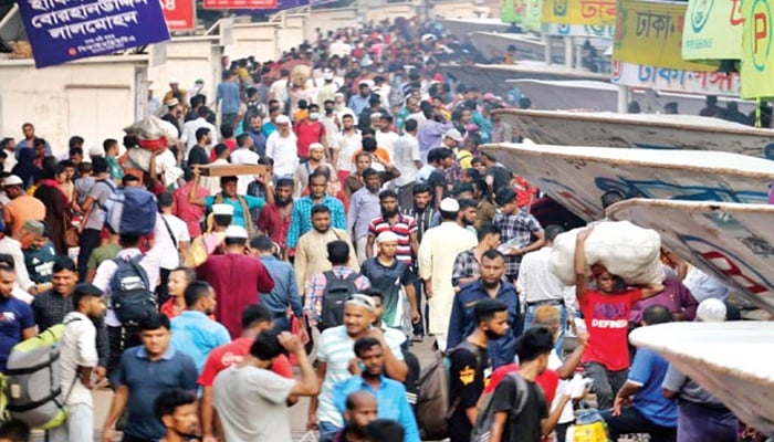 ঈদ উপলক্ষে রাজধানী ছেড়েছে ৫৩ লাখ সিমধারী