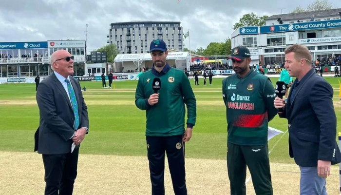 টস হেরে ব্যাটিংয়ে বাংলাদেশ