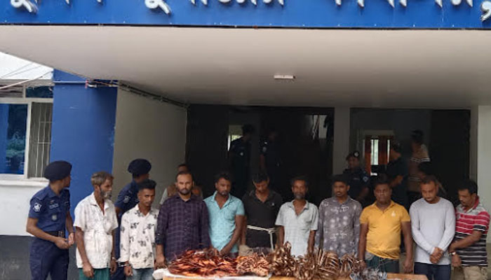 চোর চক্রের ১০ সদস্য গ্রেপ্তার