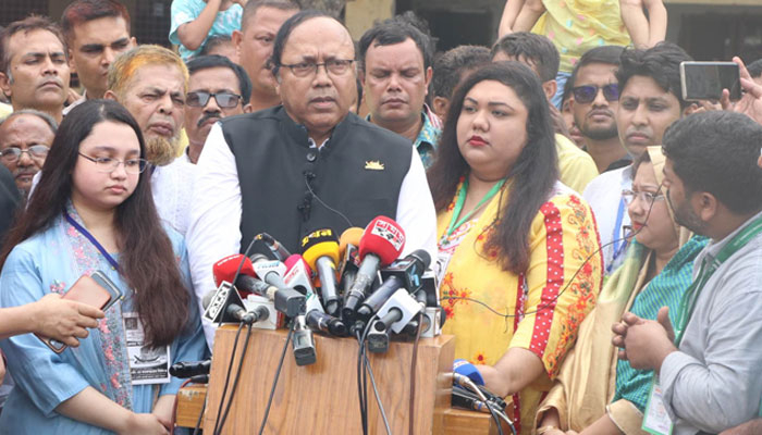 ভোট শান্তিপূর্ণ হচ্ছে, বিএনপি নিজেদের যাচাই করতে পারত