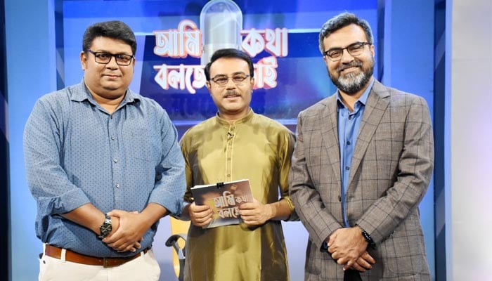 বহু বছর পর এক ফ্রেমে  দুই সংবাদ ব্যক্তিত্ব
