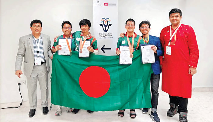 বাংলাদেশের তিন  ব্রোঞ্জপদক জয়