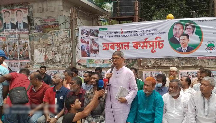 ঢাকা-১৭ আসনে ‘তামাশার নির্বাচন’ চলছে: আহমেদ আজম